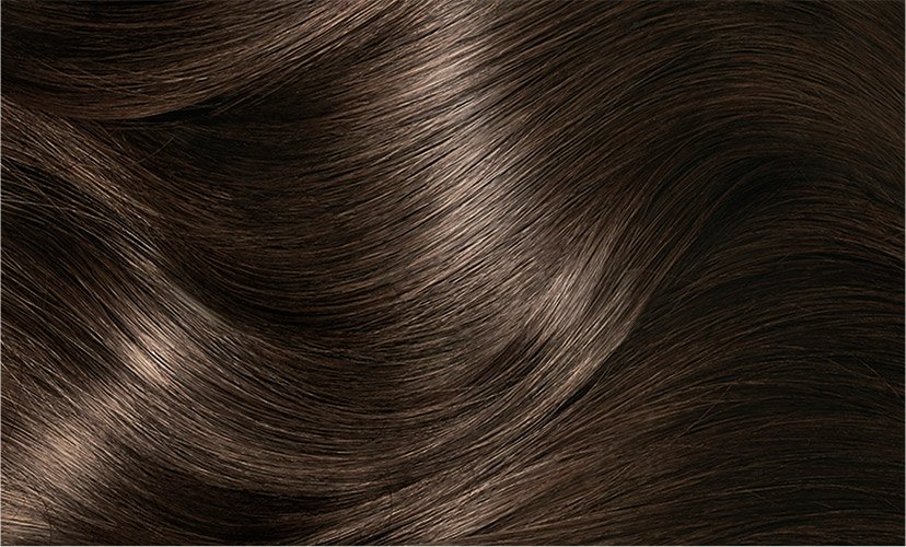 Barva na vlasy 500 SVĚTLÁ HNĚDÁ Excellence Creme Brunette Hair Swatch